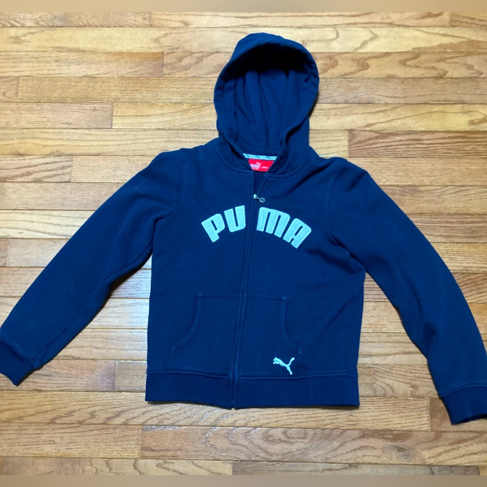 Puma Girls Zip Up Hoodie
